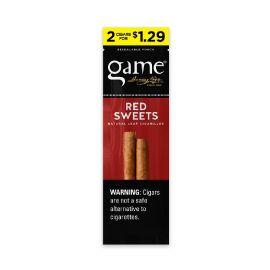 Game 2/$1.29 Natural Leaf Cigarillos- 2PK (30CT), Red Sweets