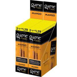 Game 2/$1.29 Natural Leaf Cigarillos- 2PK (30CT), Mango