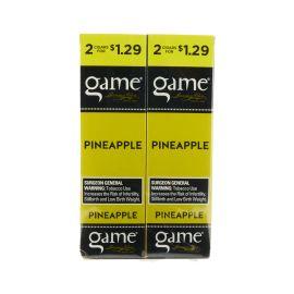 Game 2/$1.29 Natural Leaf Cigarillos- 2PK (30CT), Pineapple