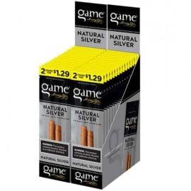 Game 2/$1.29 Natural Leaf Cigarillos- 2PK (30CT), Natural Silver