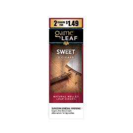 Game 2/$1.49 Natural Leaf Cigars- 2PK (15CT), Sweet