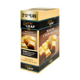 Game 2/$1.49 Natural Leaf Cigars- 2PK (15CT), White Chocolate