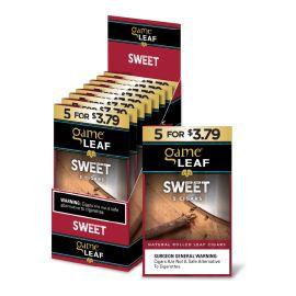 Game 5/$3.79 Natural Leaf Cigars- 5PK (8CT), Sweet