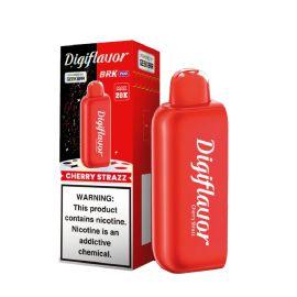 Geek Bar Digiflavor BRK 20K Disposable Pod (5CT), Cherry Strazz, 5%