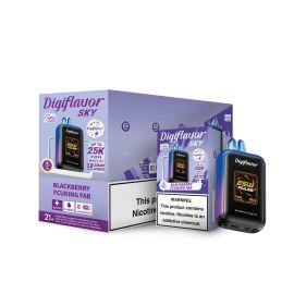 Geek Bar Digiflavor Sky 25000 Disposable (5CT), Blackberry Fcuking Fab, 5%