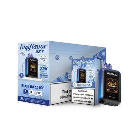 Geek Bar Digiflavor Sky 25000 Disposable (5CT), Blue Razz Ice, 5%