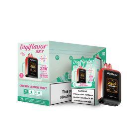 Geek Bar Digiflavor Sky 25000 Disposable (5CT), Cherry Lemon Mint, 5%