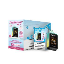 Geek Bar Digiflavor Sky 25000 Disposable (5CT), Strawberry Watermelon Coconut, 5%