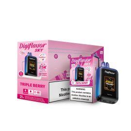 Geek Bar Digiflavor Sky 25000 Disposable (5CT), Triple Berry, 5%