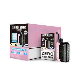Geek Bar Pulse X 25K 0% Disposable (5CT), Strawberry B Pop, 0%