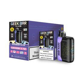 Geek Bar Pulse X 25K Disposable (5CT), Blackberry B-Burst, 5%