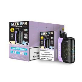 Geek Bar Pulse X 25K Disposable (5CT), Lime Berry Orange, 5%