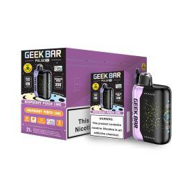 Geek Bar Pulse X 25K Disposable (5CT), Raspberry Peach Lime, 5%