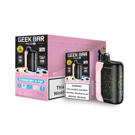 Geek Bar Pulse X 25K Disposable (5CT), Strawberry B-Burst, 5%