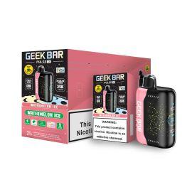 Geek Bar Pulse X 25K Disposable (5CT), Watermelon Ice, 5%