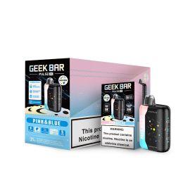 Geek Bar Pulse X 25K Disposable (5CT), Pink & Blue, 5%