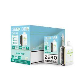 Geek Bar Pulse Zero Nicotine 15000 Disposable (5CT), Miami Mint, 0%