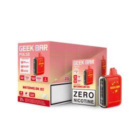 Geek Bar Pulse Zero Nicotine 15000 Disposable (5CT),  Watermelon Ice, 0%