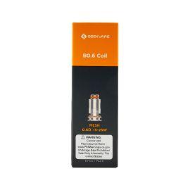 Geekvape B Series Replacement Coils- 5PK, 0.6 ohm
