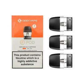 Geekvape Q Replacement Pods- 3PK