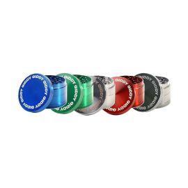 Giddy 4 Part Herb Grinder Display (15CT)