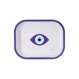 Giddy Rolling Tray, Evil Eye, Small