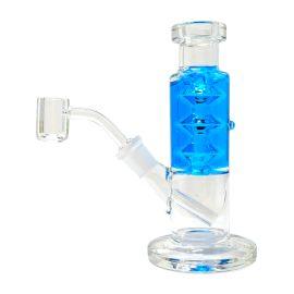 Glycerin Filled Straight Water Pipe with Banger