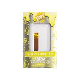 GOO'D THCP + THCA Disposable (5CT), Super Lemon Haze (Sativa), 5 g