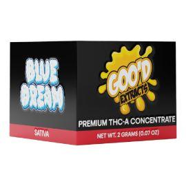 GOO'D THCA Concentrate Dab, Blue Dream (Sativa), 2 g