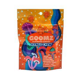 Goomz Mushroom Gummies- 10PK, Mango Hi-Chew, 4 mg