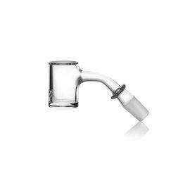 GRAV 45Degree Seamless Quartz Banger (5CT), Clear, 14 mm