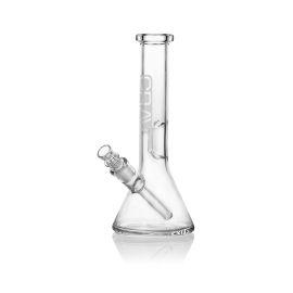 GRAV Beaker Base Water Pipe, Clear, Small