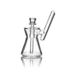 GRAV Hourglass Pocket Bubbler Rig, Clear