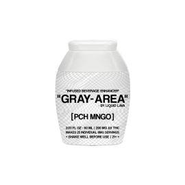 GRAY-AREA D9 Infused Beverage Enhancer by Liquid Lava, Peach Mango, 200 mg