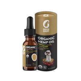 Green Gruff CBD Tincture for Dogs, Peanut Butter, 600 mg