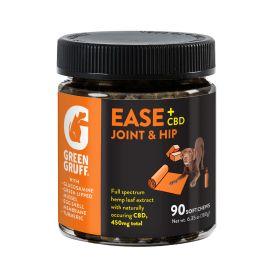 Green Gruff Ease Joint & Hip CBD Soft Chews for Dogs, 450 mg