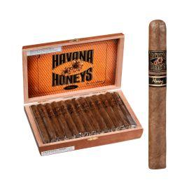 HAVANA HONEYS Del Sol Flavored Cigar Box (25CT), Honey, Corona 5 1/2x42