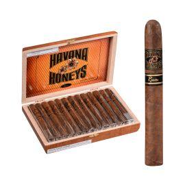 HAVANA HONEYS Del Sol Flavored Cigar Box (25CT), Rum, Corona 5 1/2x42