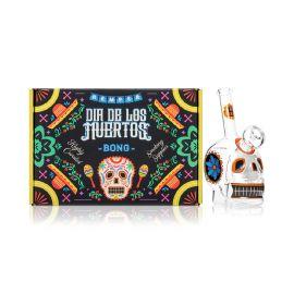 Hemper Dia De Los Muertos Water Pipe, 6.1 in