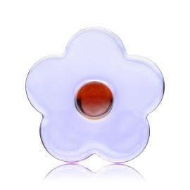 Hemper Groovy Flower Carb Cap, Purple/Amber