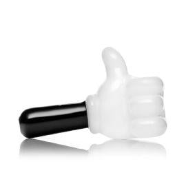 Hemper High Jinx Cartoon Hand Pipe, 4.8 in