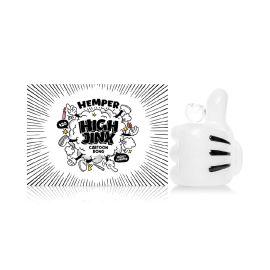 Hemper High Jinx Cartoon Water Pipe, Black/White, 5.7 in