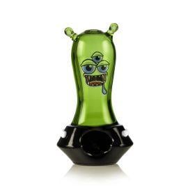 Hemper Space Monster Hand Pipe, Green, 2.5in