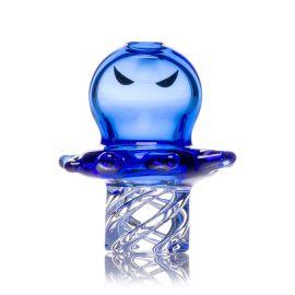 Hemper Tentacle Spinner Carb Cap, Blue/Clear