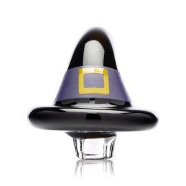Hemper Witch'S Hat Carb Cap, Black/Purple/Yellow