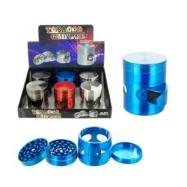 Herb 4-piece Grinder (6CT), 50 mm, Window And Spout