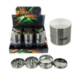 Herb 4-piece Grinder, 63 mm, Small Window