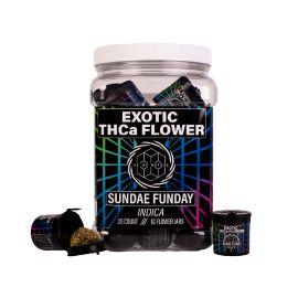 Hi On Nature Flower DIsplay Jar (20CT), Cocoa Nugz (Sativa), 1 g