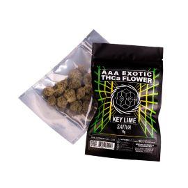 Hi On Nature Exotic THCA Flower, Key Lime (Sativa), 14g