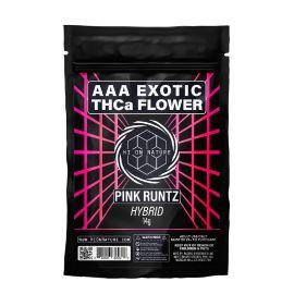 Hi On Nature Exotic THCA Flower, Pink Runtz (Hybrid), 14 g